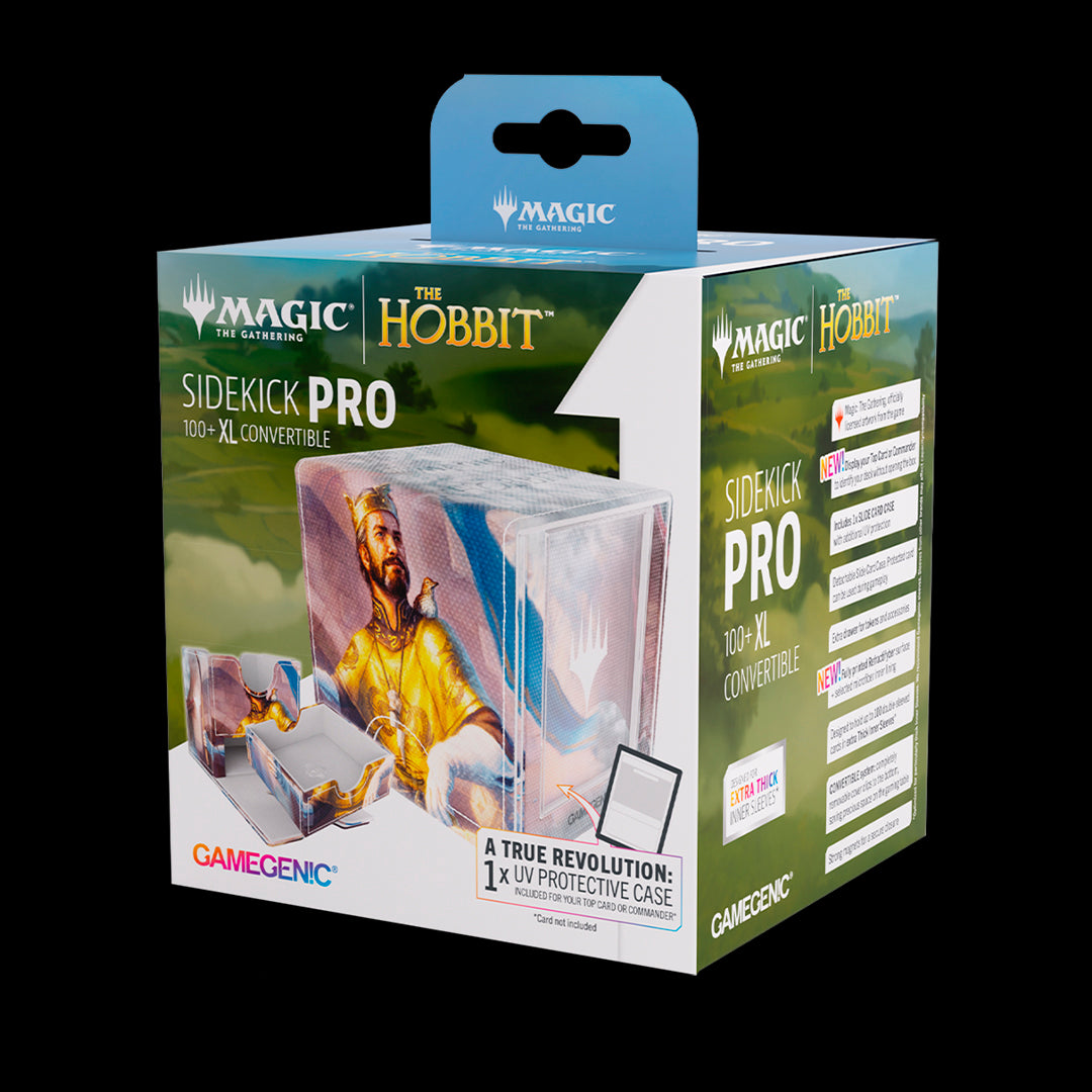 GAMEGENIC: MTG The Hobbit Sidekick PRO 100+ XL - Bard, King of Dale/Smaug, Wicked Worm