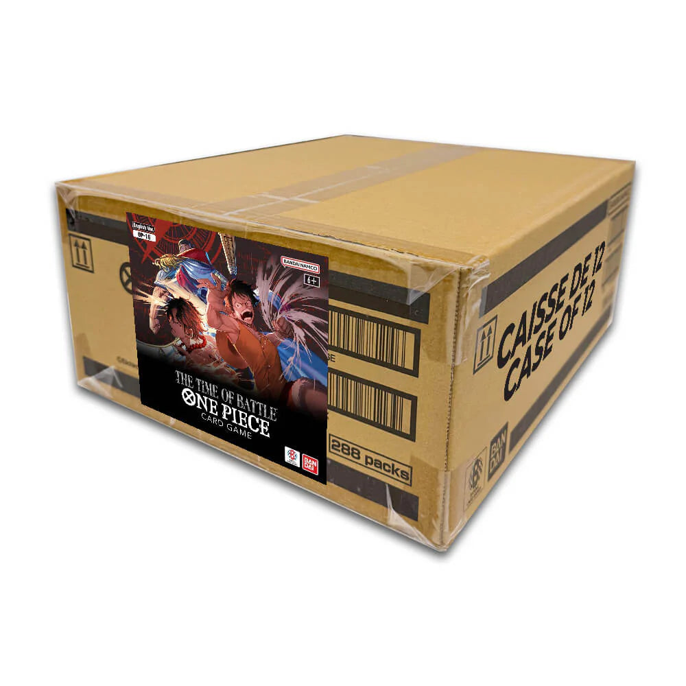 One Piece Tcg CASE SELLADO OP-16 The Time of Battle