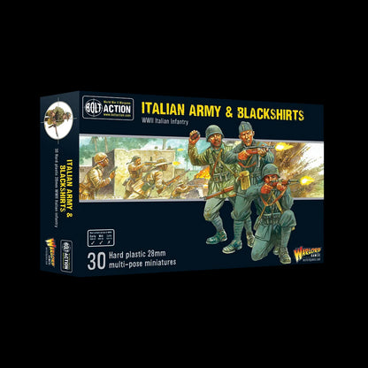 BOLT ACTION: ITALY ARMIES - BLACKSHITS - STARTER ARMY