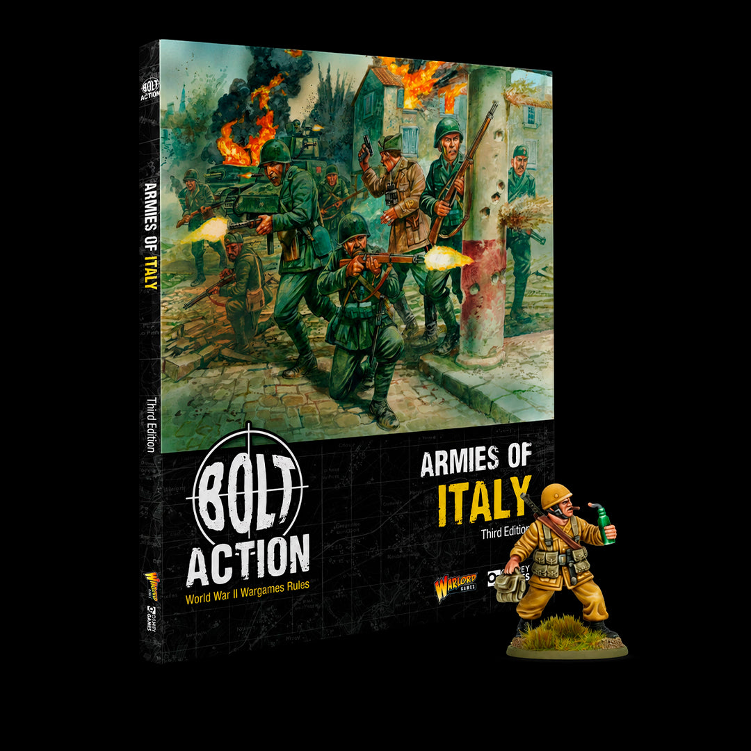BOLT ACTION: ARMIES OF ITALY - 3º EDICION - (INGLÉS)
