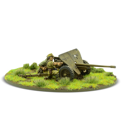 BOLT ACTION: JAPANESE ARMIES - TYPE 47MM ANTI TANK GUN + (FREE MDF BASE)