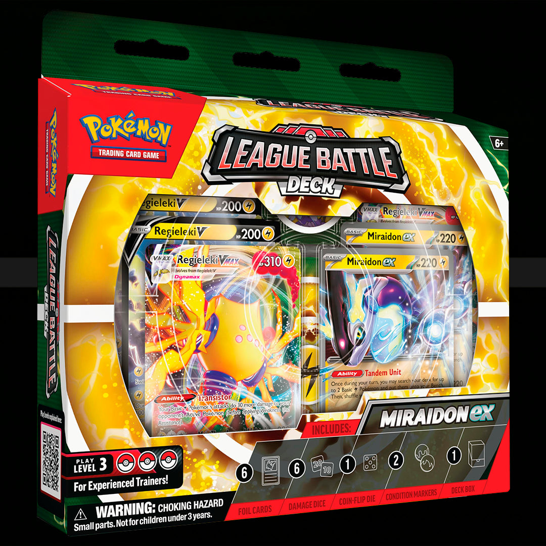 POKEMON TCG: MIRAIDON EX - BATTLE DECK - (INGLÉS)