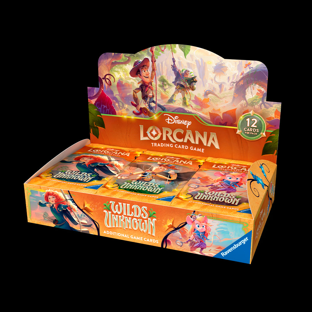 DISNEY LORCANA TCG: CAJA DE SOBRES - WILDS UNKNOWN