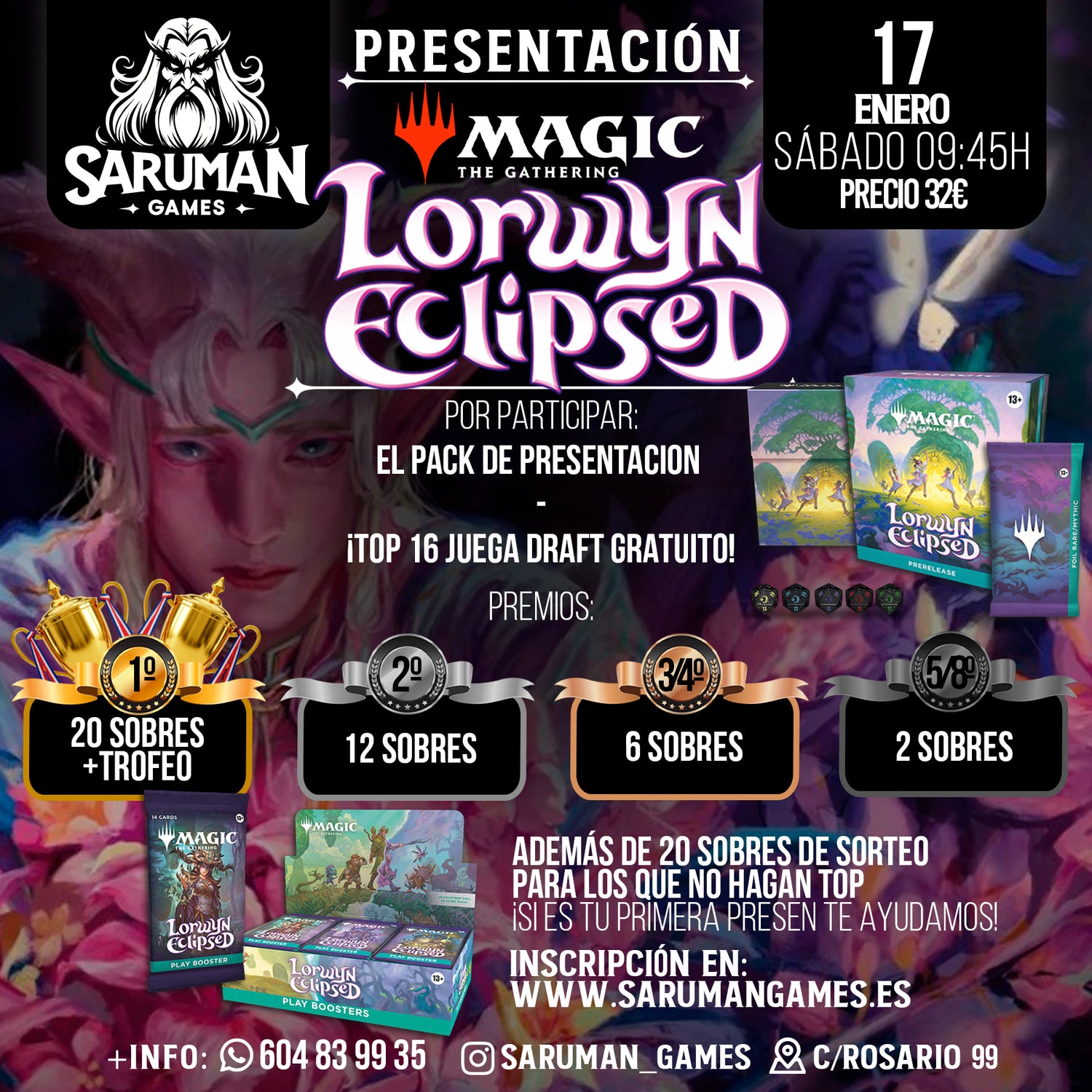 PRESENTACIÓN LORWYN ECLIPSED MAGIC: THE GATHERING