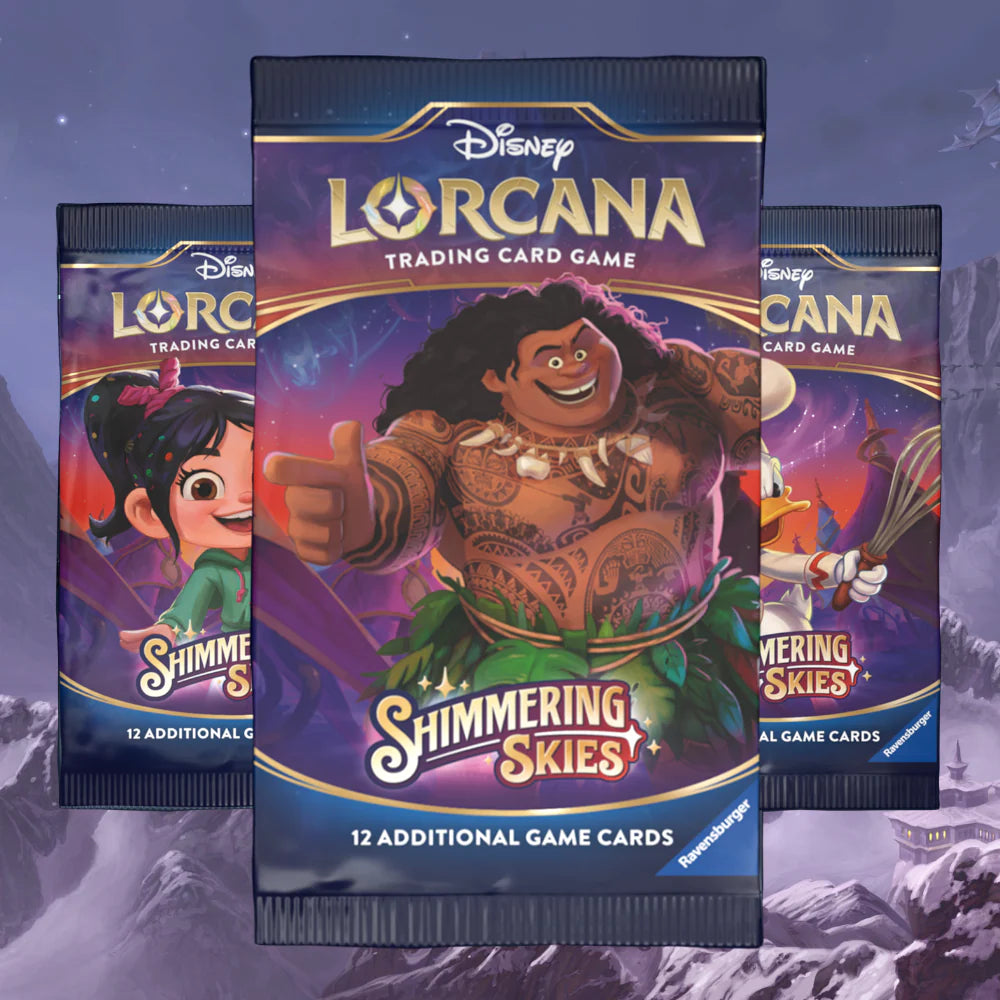 DISNEY LORCANA: SHIMMERING SKIES - SOBRE/BOOSTER PACK - (INGLÉS)