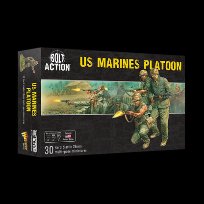 BOLT ACTION: US ARMIES - PACIFIC US MARINES PLATOON