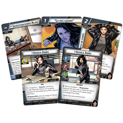 MARVEL CHAMPIONS: EL JUEGO DE CARTAS - Jessica Jones Hero Pack