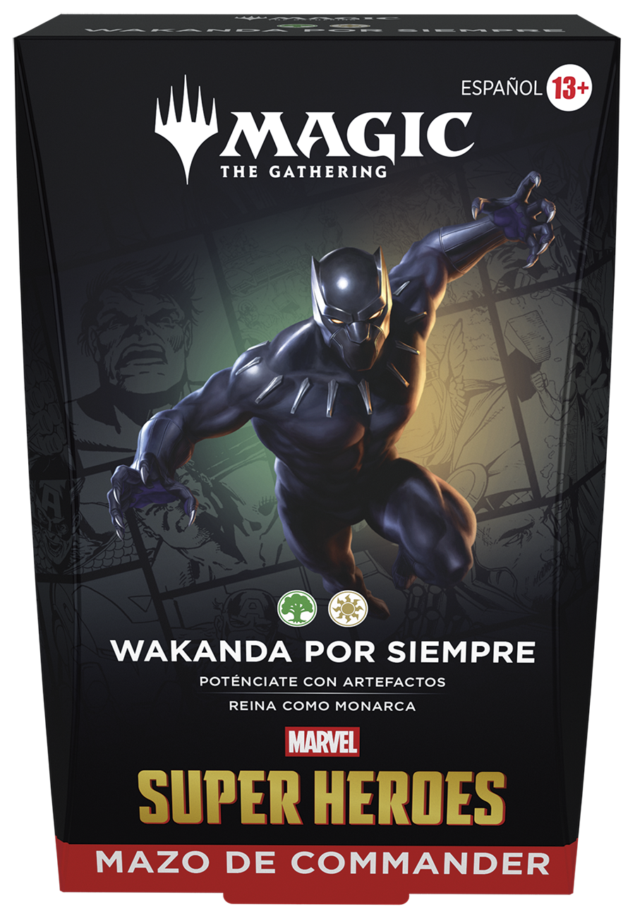 RESERVA - MTG Marvel Super Heroes – Commander (Mazos sueltos y/o Pack 4) - Español