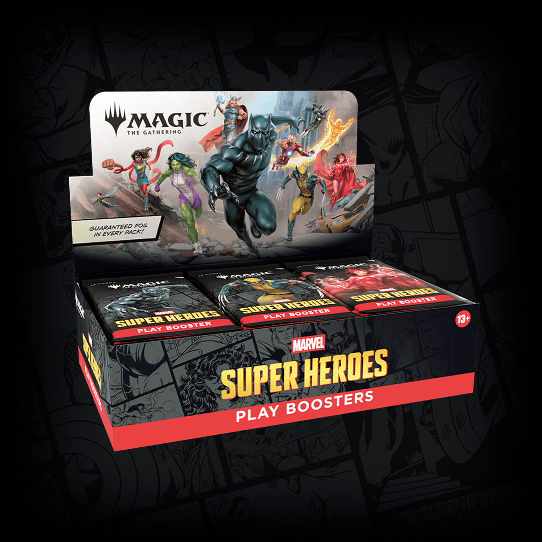 MTG Marvel Heroes – Play Booster Display (30 sobres) Inglés