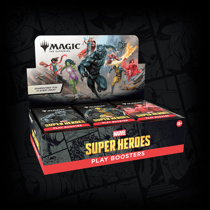 RESERVA - MTG Marvel Heroes – Play Booster Display (30 sobres) Inglés