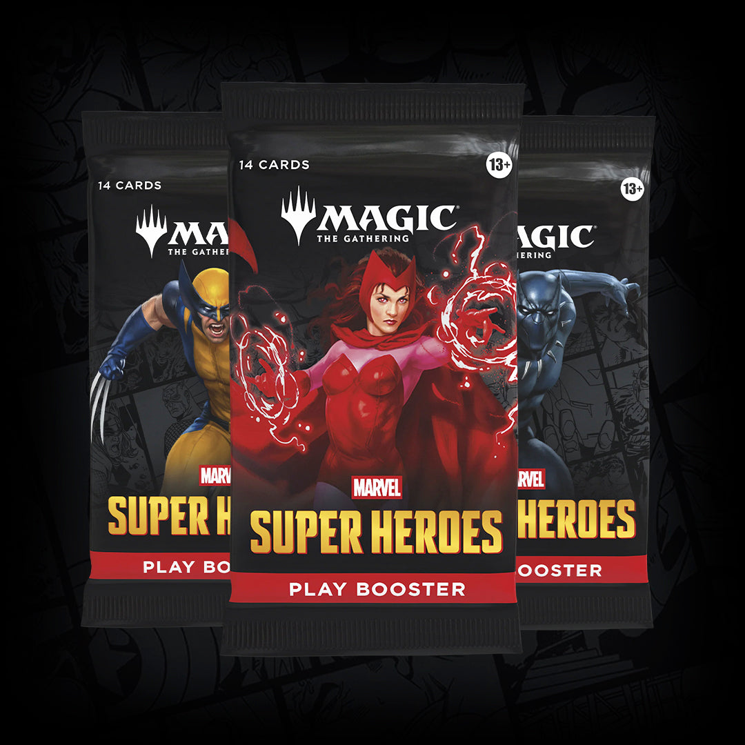 MTG Marvel Heroes – Play Booster Display (30 sobres) Inglés