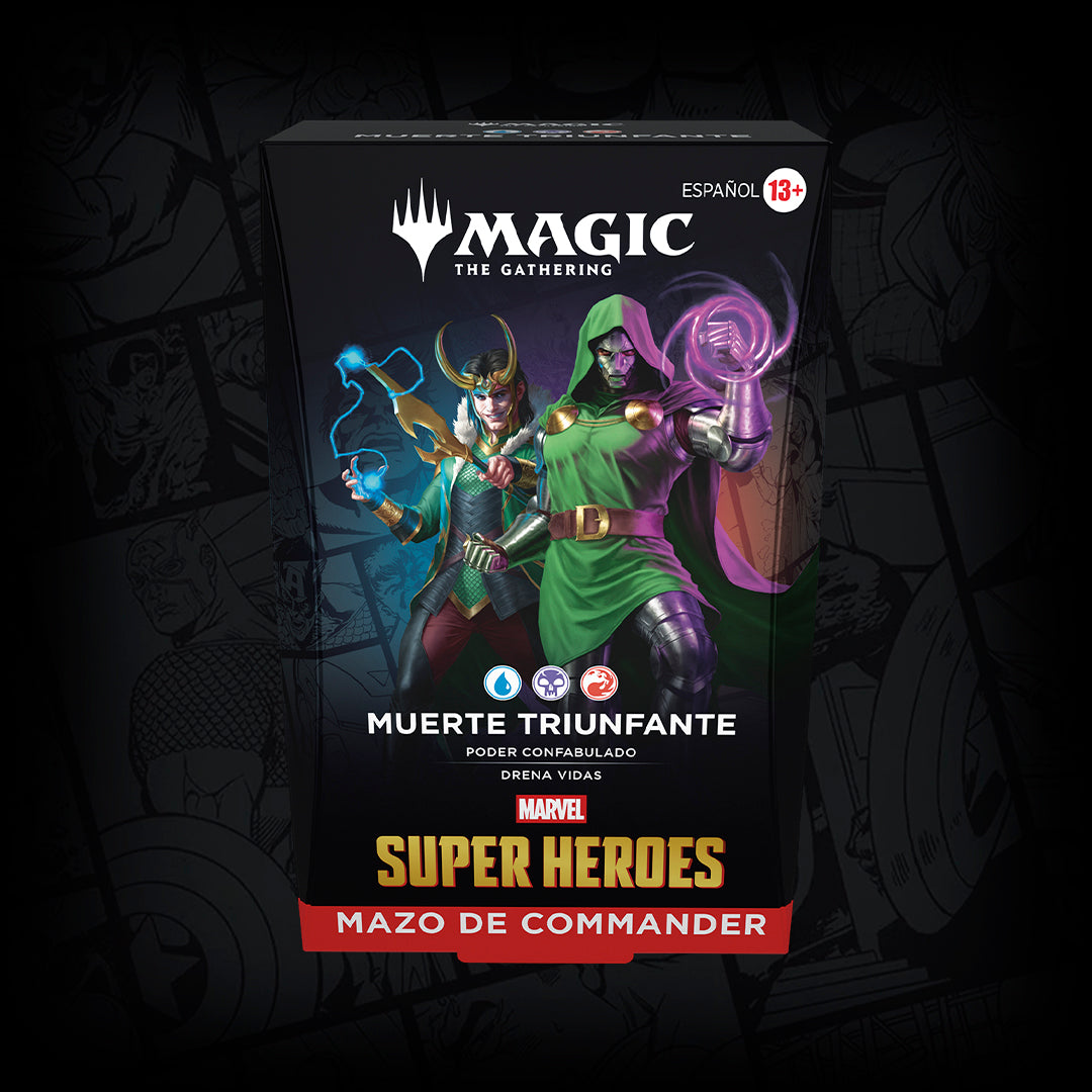 RESERVA - MTG Marvel Super Heroes – Commander (Mazos sueltos y/o Pack 4) - Español
