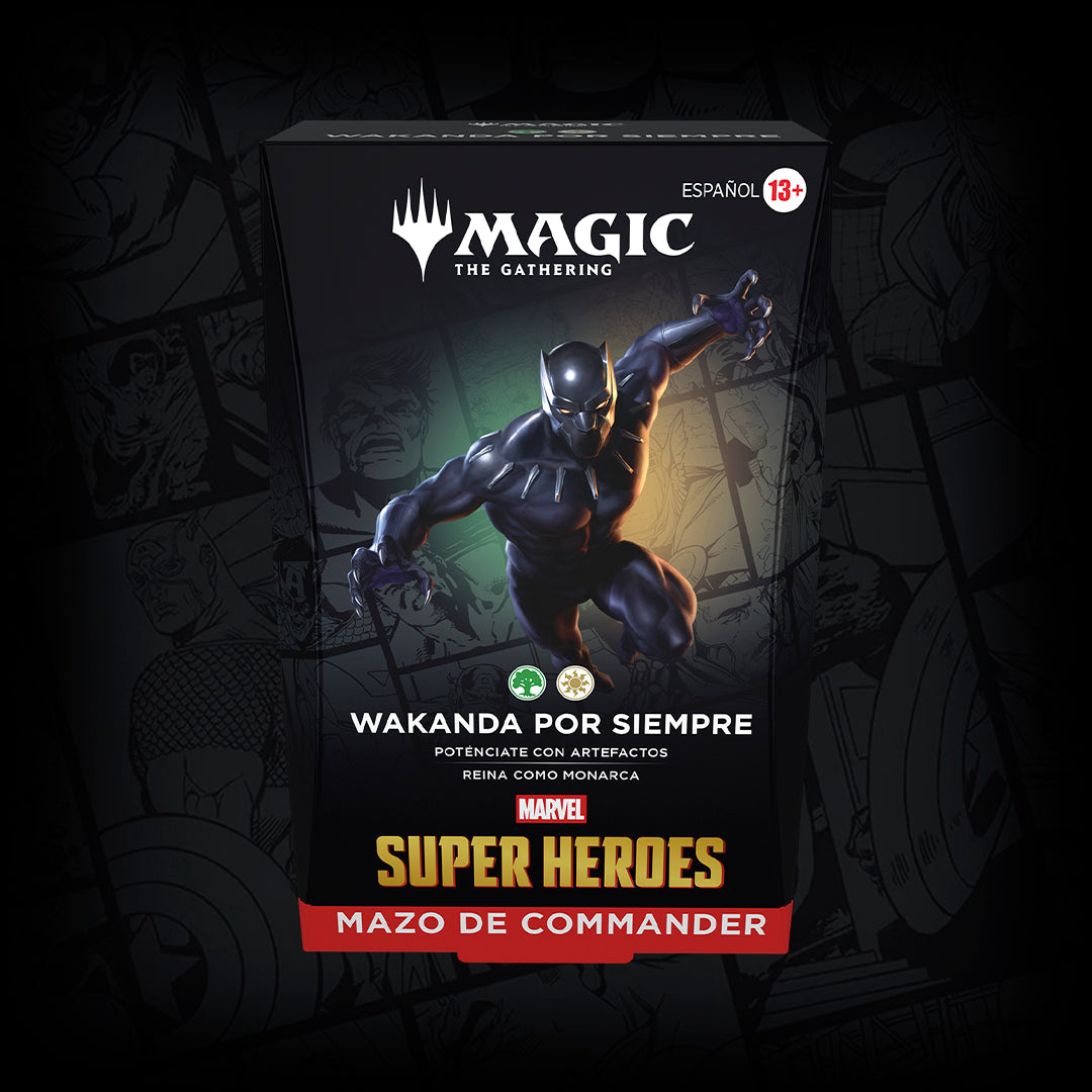 RESERVA - MTG Marvel Super Heroes – Commander (Mazos sueltos y/o Pack 4) - Español