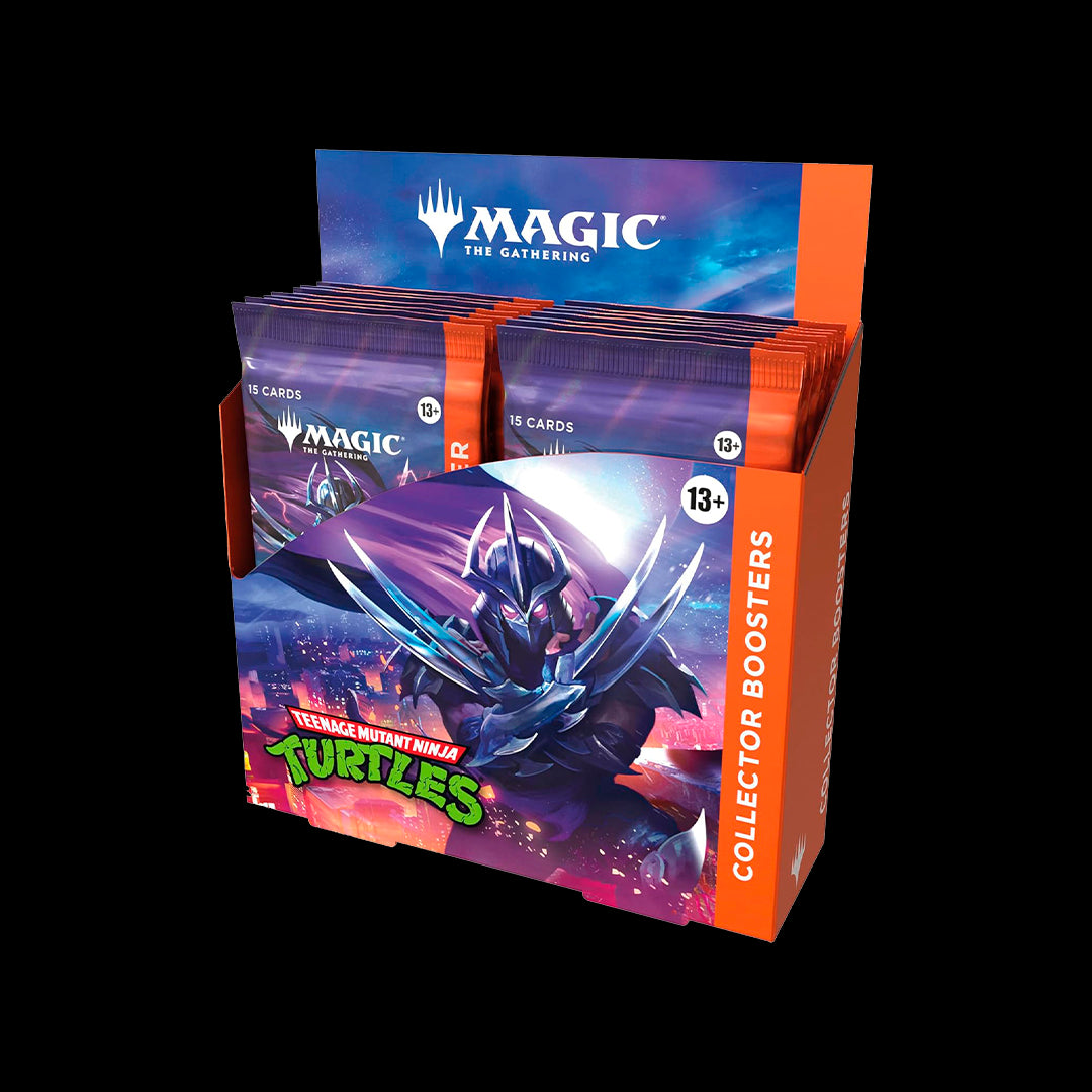 MTG Teenage Mutant Ninja Turtles – Collector Booster Display (12 sobres) Inglés MAX 2 POR CLIENTE