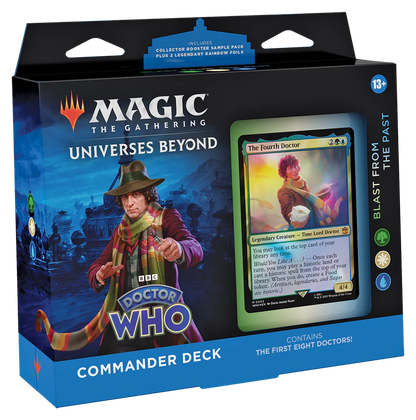 MAGIC THE GATHERING UNIVERSE BEYOND: - DOCTOR WHO - BLAST FROM THE PAST COMMANDER DECK - (INGLÉS)