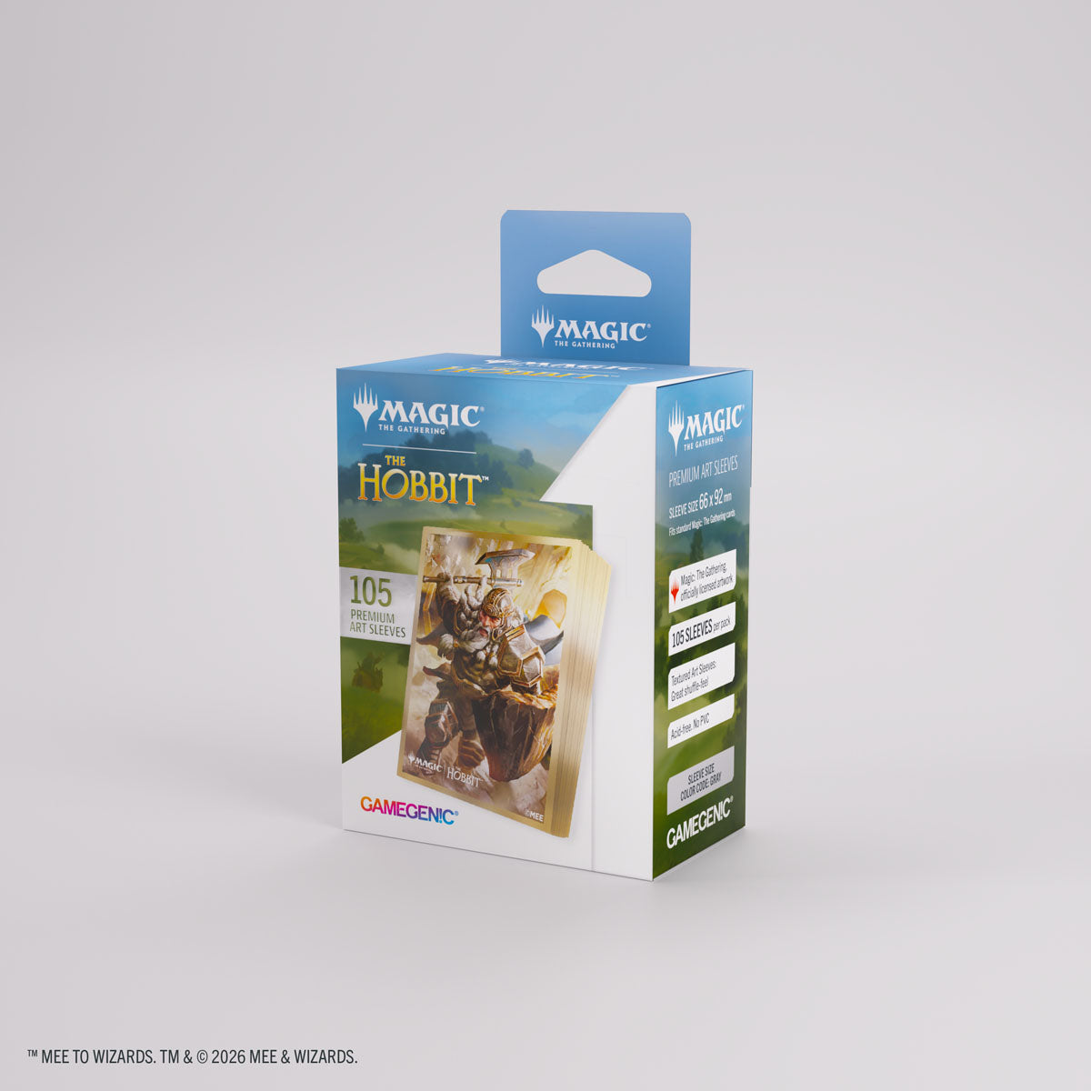 GAMEGENIC: MTG The Hobbit Premium Art Sleeves - Thorin, Mountain-King