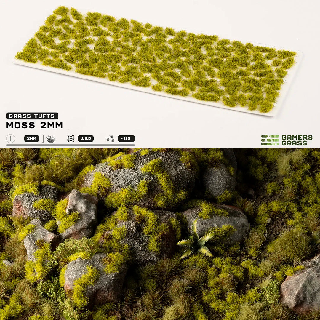 Moss 2mm - Tufts