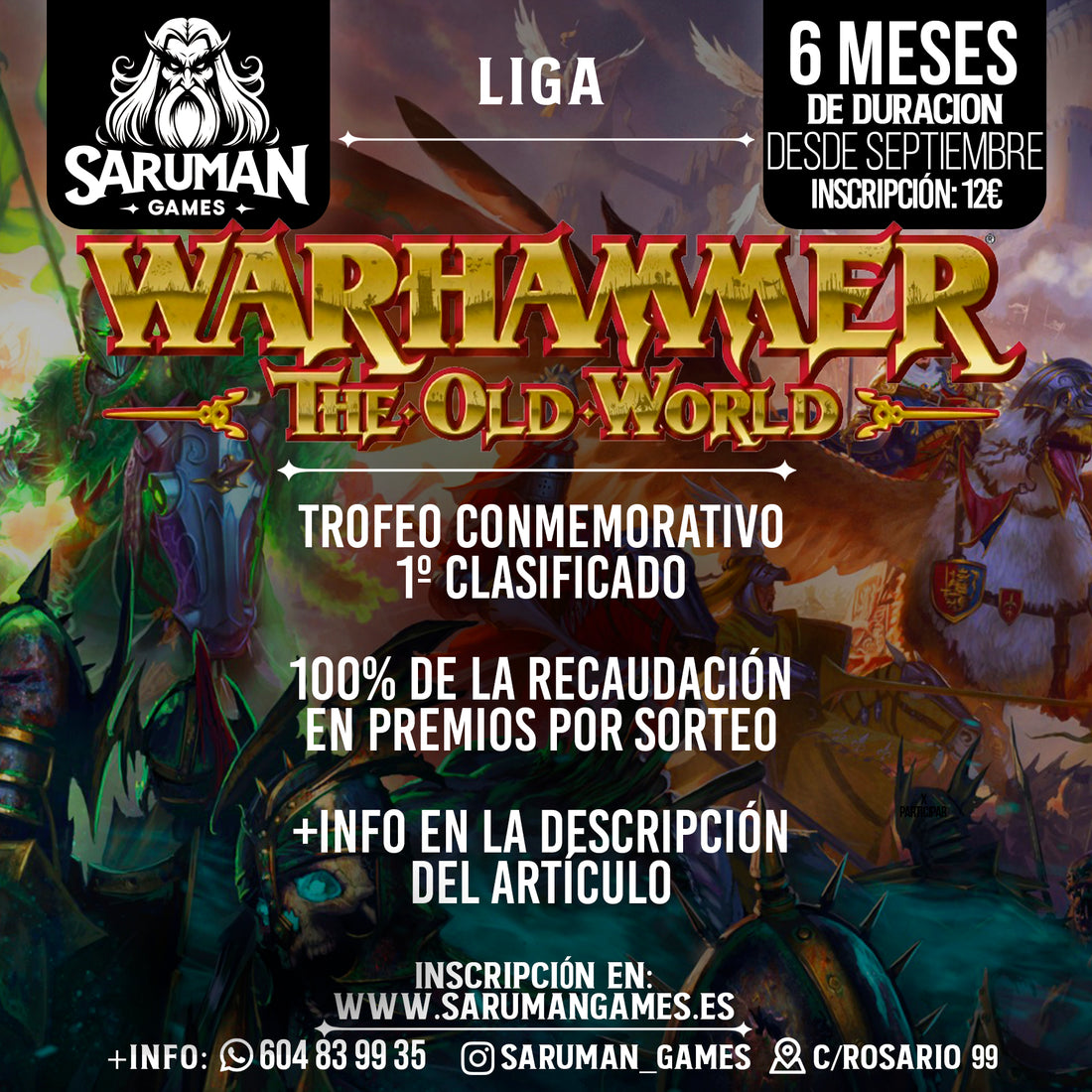 ⚔️ LIGA WARHAMMER – THE OLD WORLD