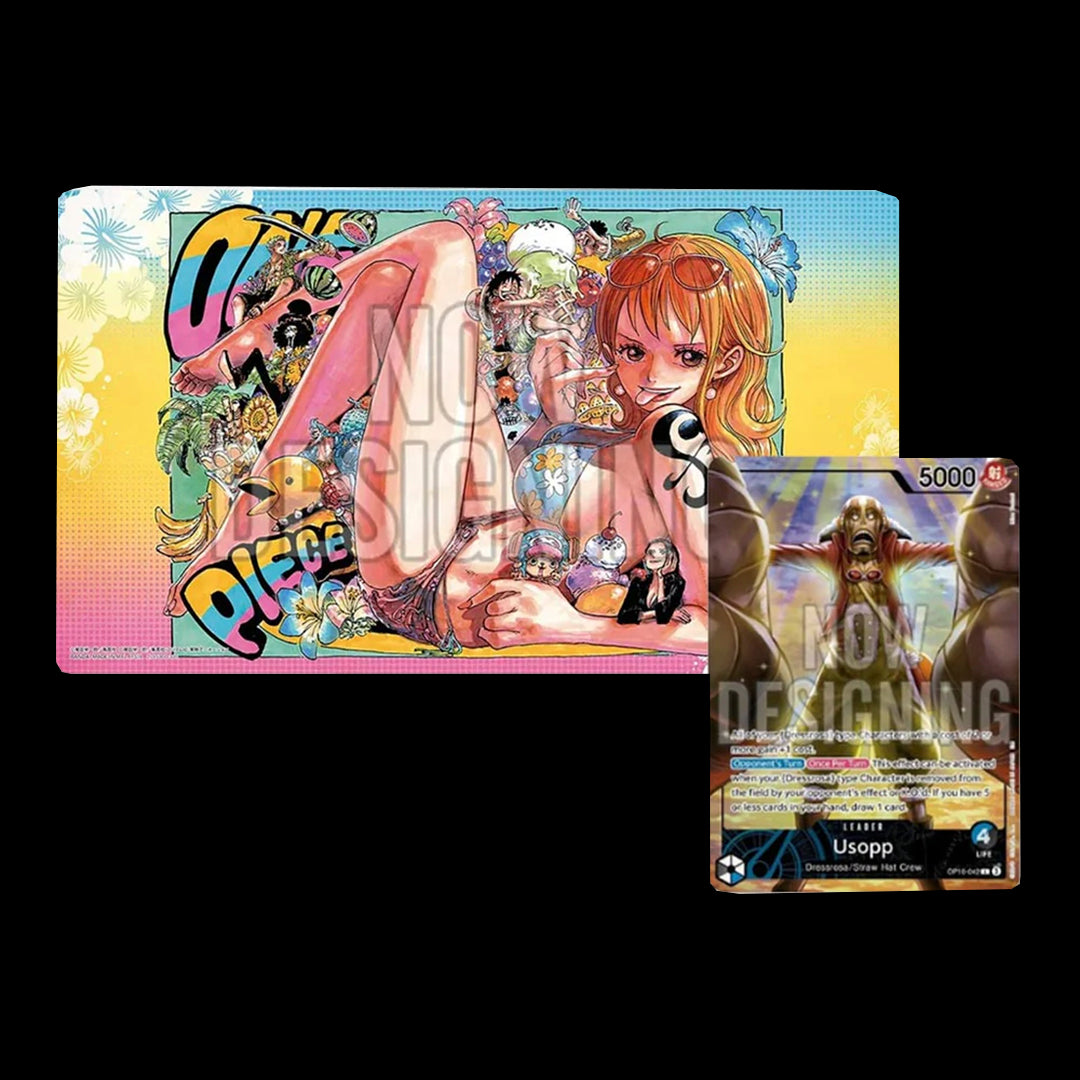One Piece Card Game: Official Playmat Limited Edition Vol.3 NAMI - One Piece Card Game