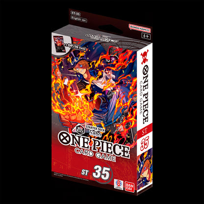 ONE PIECE TCG: STARTER DECK ST31 al ST36 INGLÉS max 2 de cada