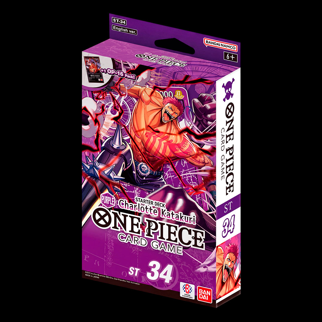 ONE PIECE TCG: STARTER DECK ST31 al ST36 INGLÉS max 2 de cada