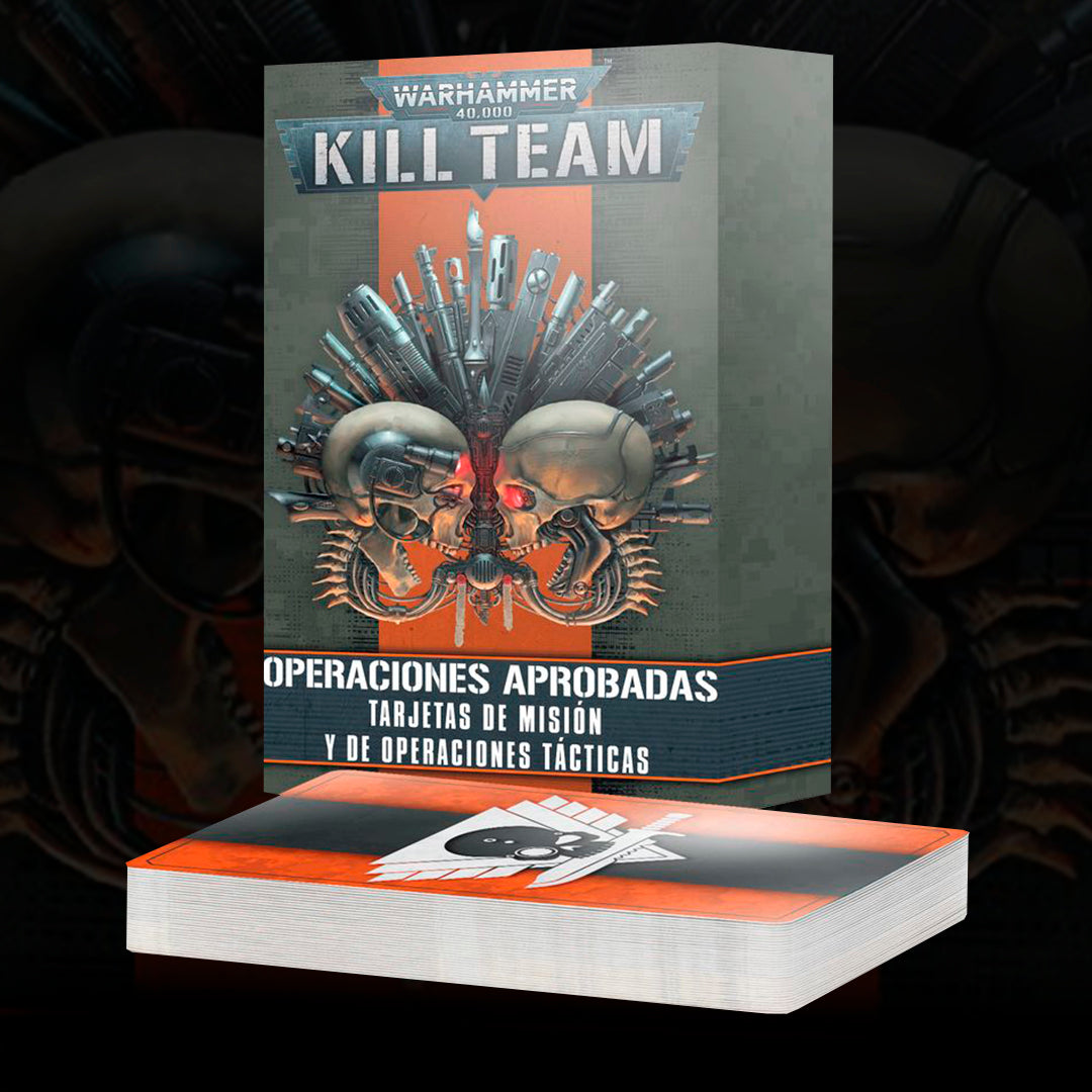 KILL TEAM: OPERACIONES APROBADAS: PACK DE CARTAS DE OPERACIONES TÁCTICAS Y DE MISIÓN