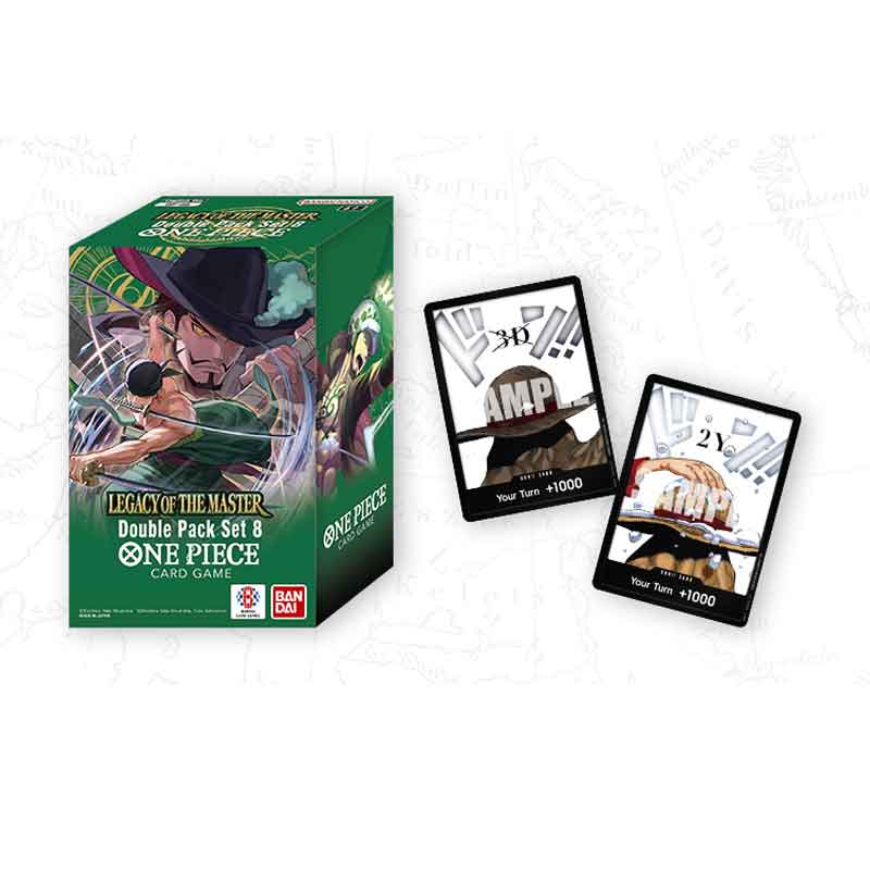 PREPEDIDO - One Piece Tcg OP-12 Legacy of the Master Double Pack Set DP08