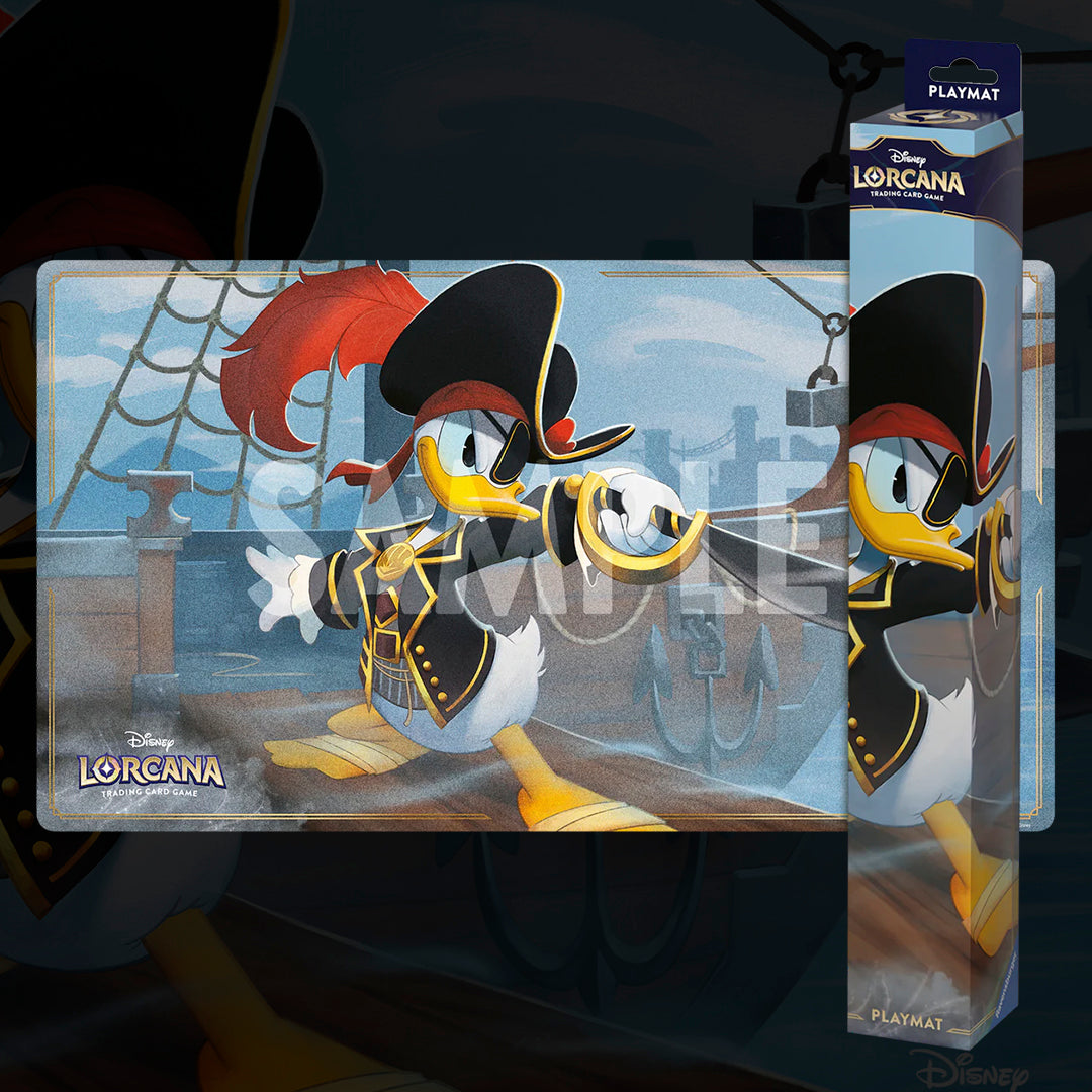 DISNEY LORCANA: AZURITE SEA - DONALD DUCK - PLAYMAT/TAPETE