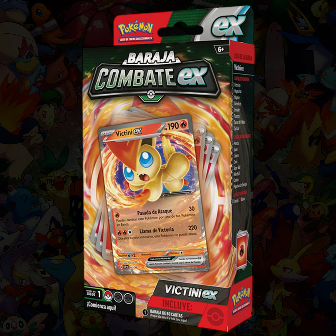 POKEMON: BARAJA DE COMBATE EX - VICTINI - ESPAÑOL