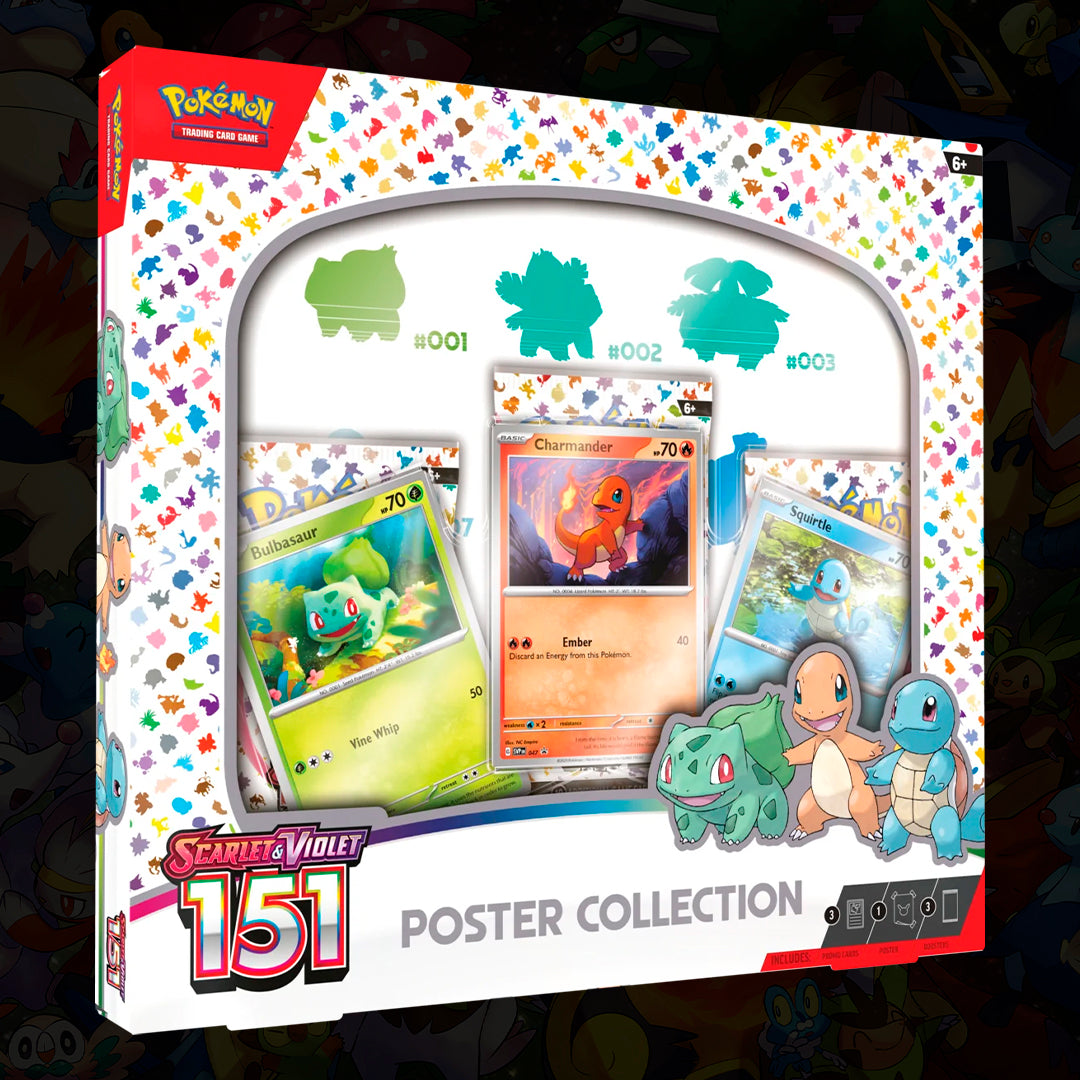 POKEMON TCG: ESCARLATA Y PURPURA - POSTER COLLECTION