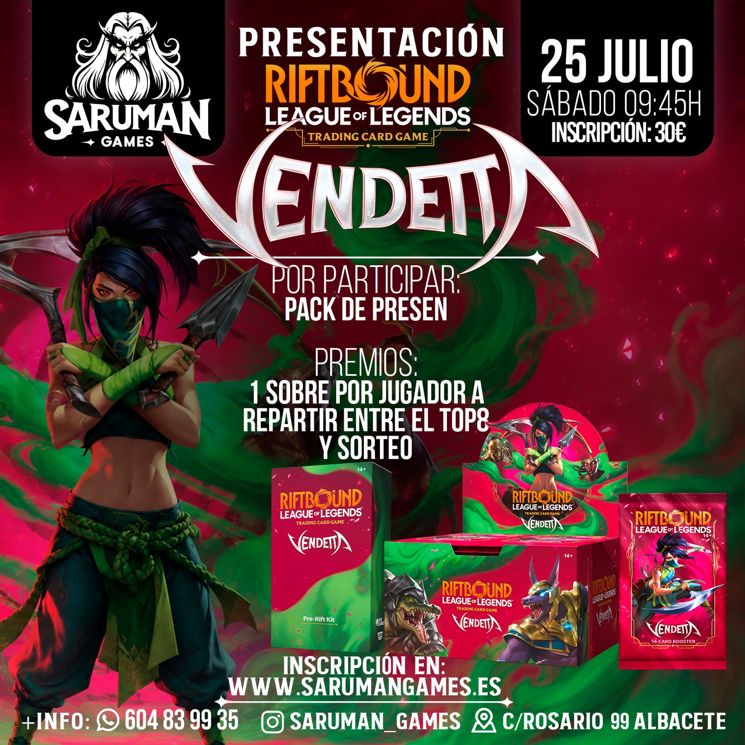 PRESENTACIÓN RIFTBOUND: VENDETTA