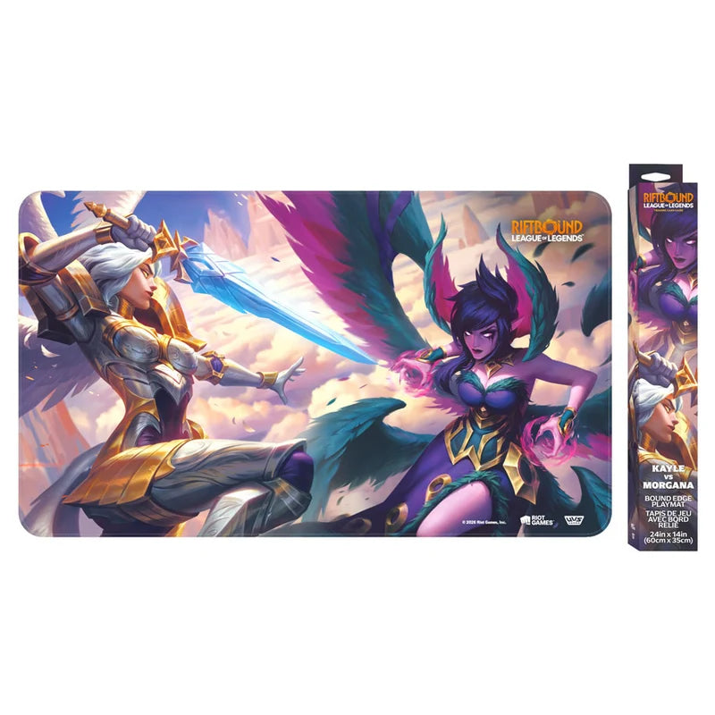 RIFTBOUND: League of Legends TCG – Vendetta Playmat (Kayle vs Morgana)