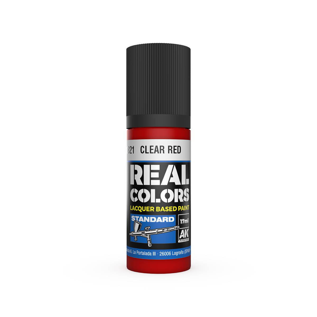 AK: REAL COLOR - CLEAR RED - 17ml