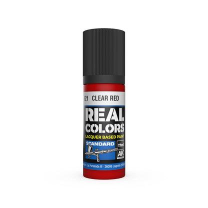 AK: REAL COLOR - CLEAR RED - 17ml