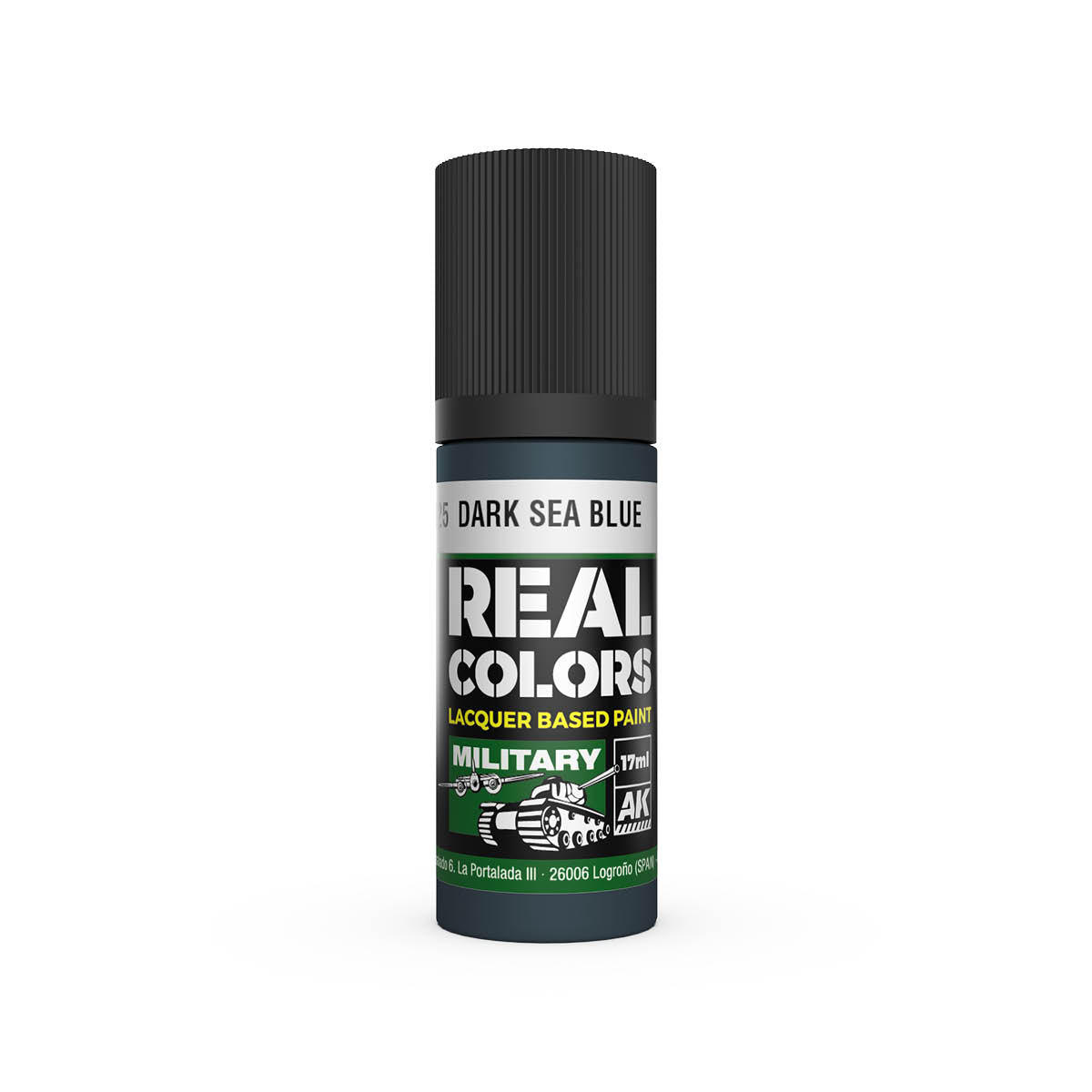 AK: REAL COLOR - DARK SEA BLUE - 17ml