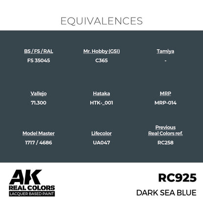 AK: REAL COLOR - DARK SEA BLUE - 17ml