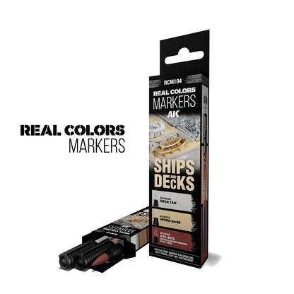 AK: RC MARKERS SET - SHIPS AND DECKS