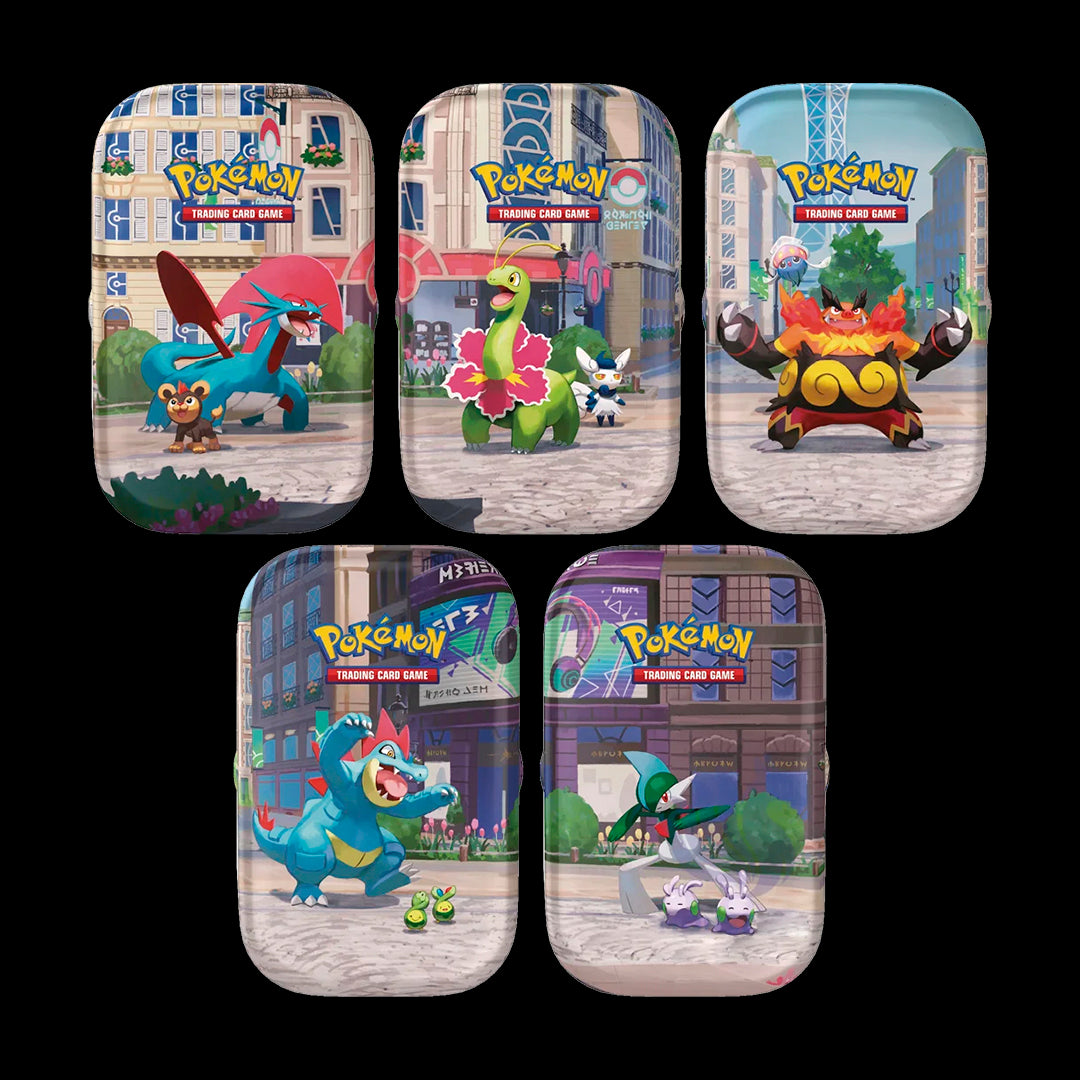 Pokemon TCG:  Ciudad Luminalia Mini Tins - Español