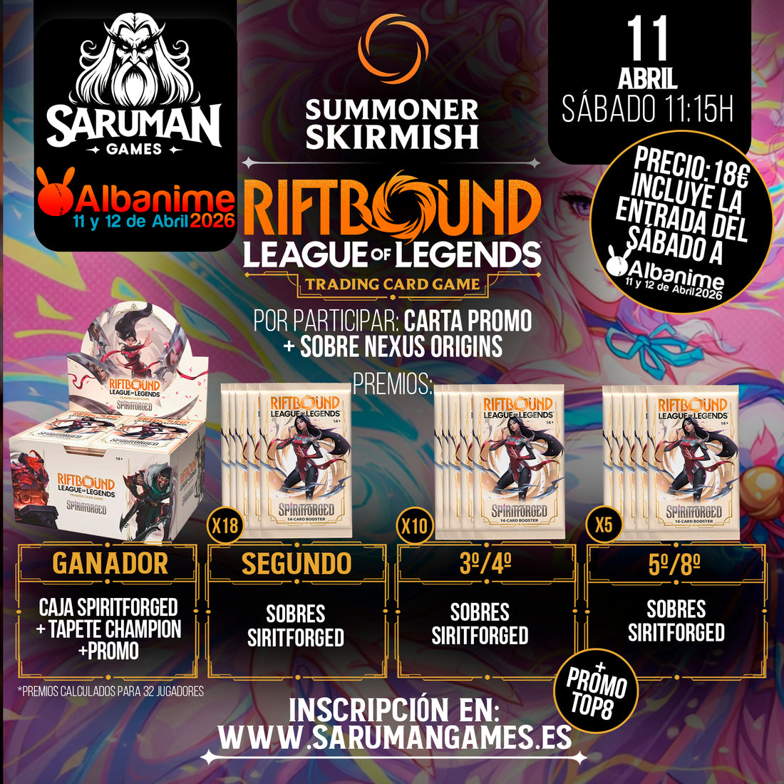 RIFTBOUND – LEAGUE OF LEGENDS TCG | SUMMONER SKIRMISH