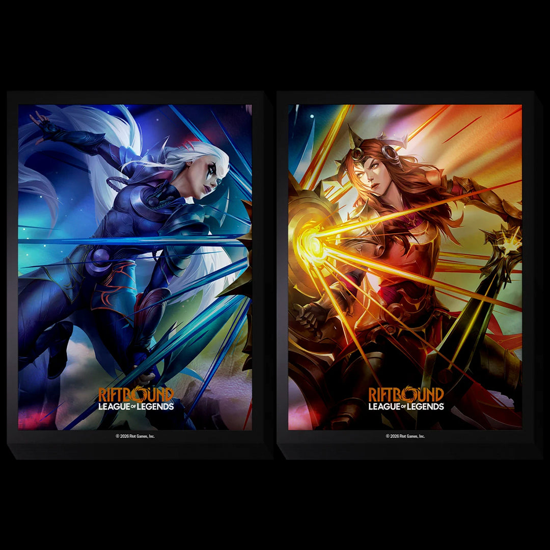 RIFTBOUND: League of Legends TCG – Vendetta Sleeves (Diana vs Leona)