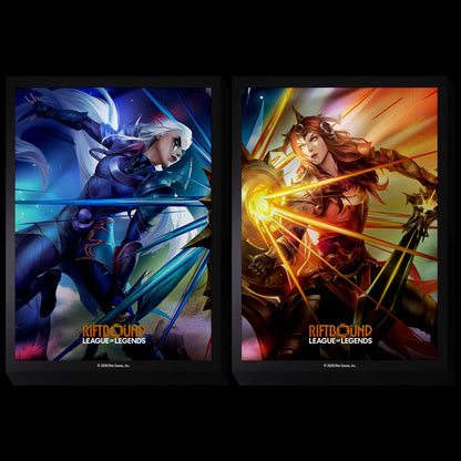 RIFTBOUND: League of Legends TCG – Vendetta Sleeves (Diana vs Leona)