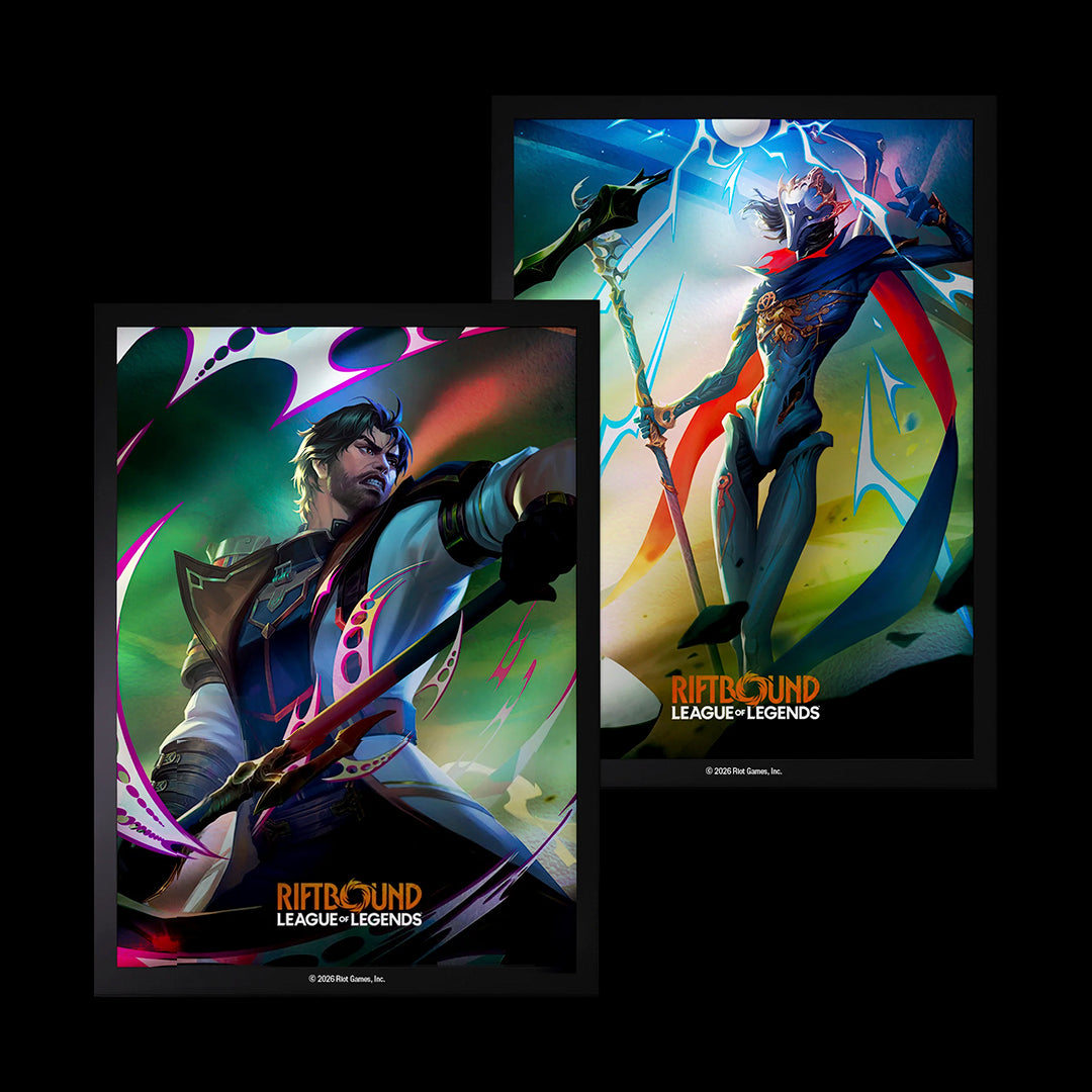 RIFTBOUND: League of Legends TCG – Vendetta Sleeves (Jayce vs Viktor)