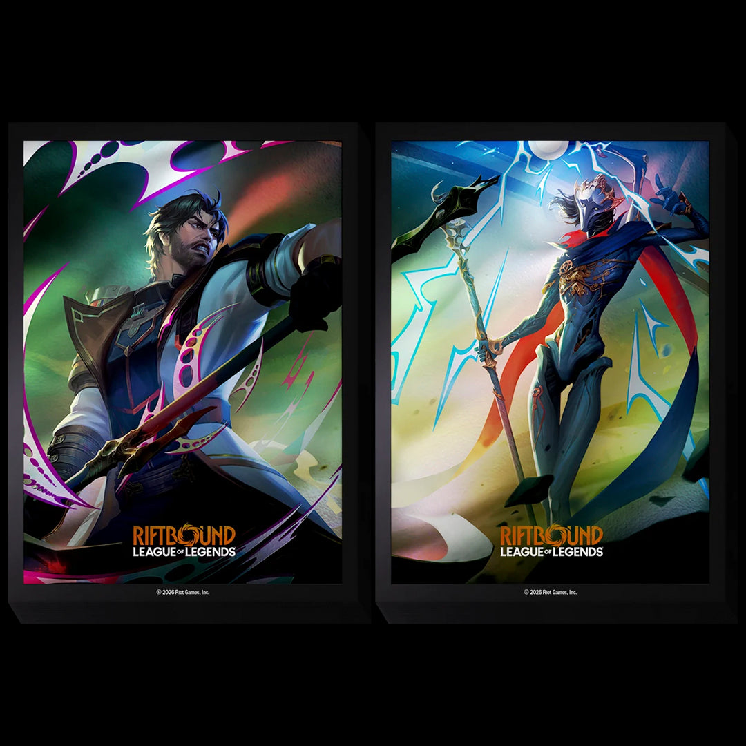 RIFTBOUND: League of Legends TCG – Vendetta Sleeves (Jayce vs Viktor)