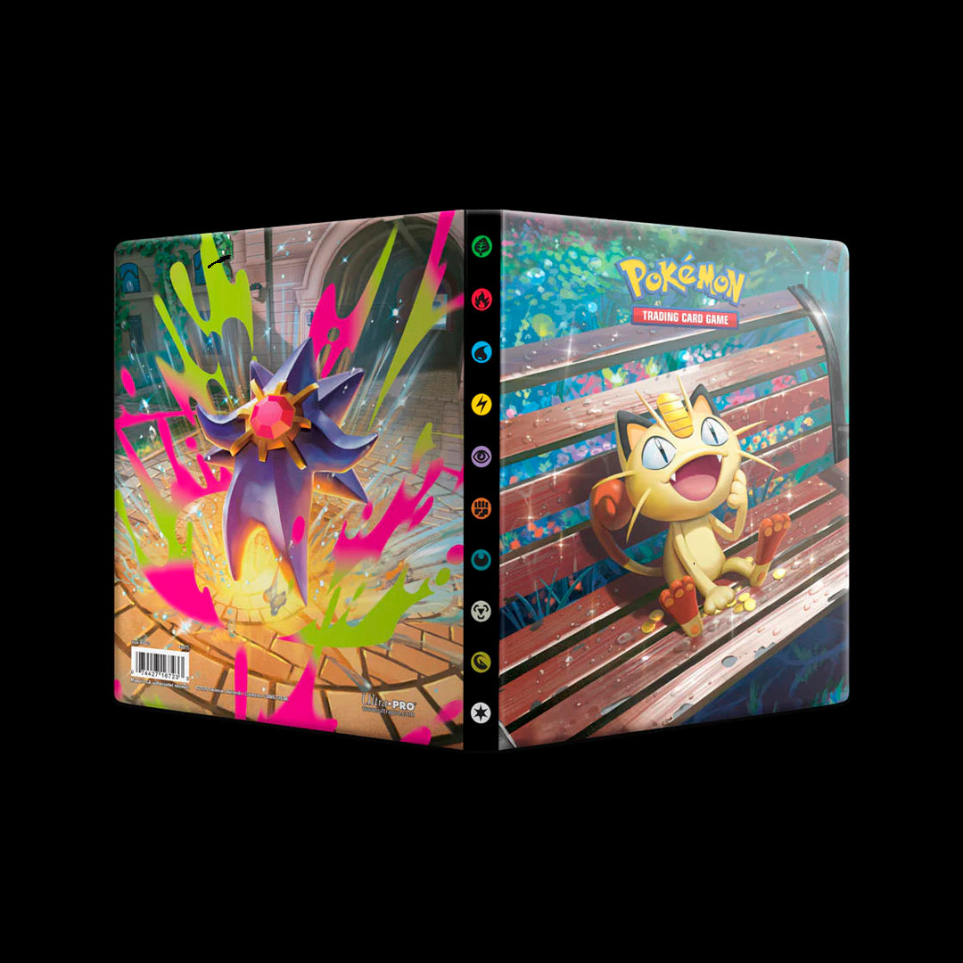 ULTRA PRO: ARCHIVADOR 4 BOLSILLOS-MEOWTH MEGA EVOLUCION - POKEMON