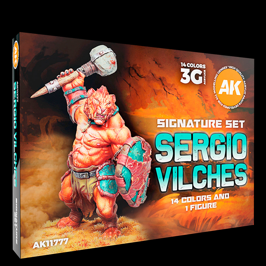 3GEN Acrylics: SIGNATURE SET -  SERGIO VILCHES