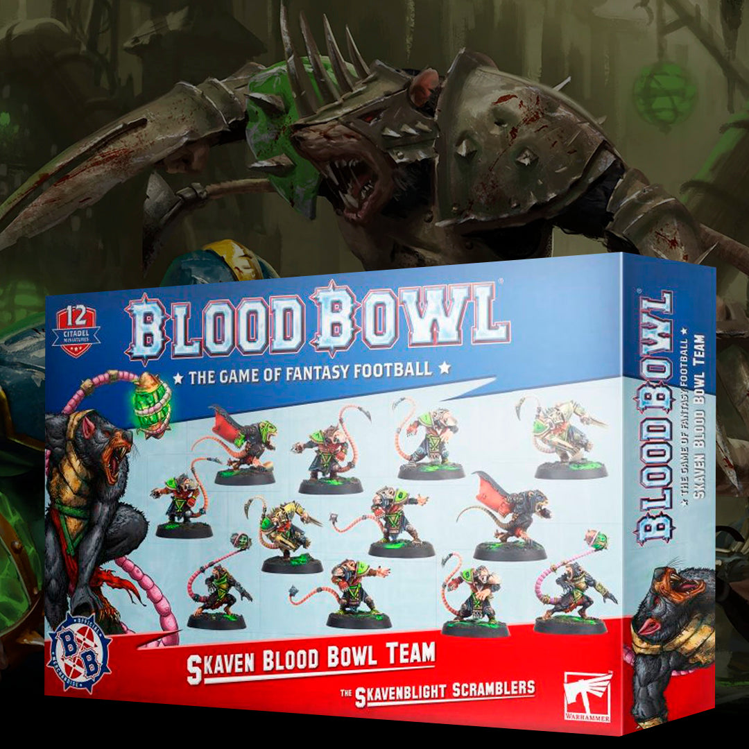 BLOOD BOWL: SKAVEN TEAM - SKAVENBLIGHT SCRAMBLERS