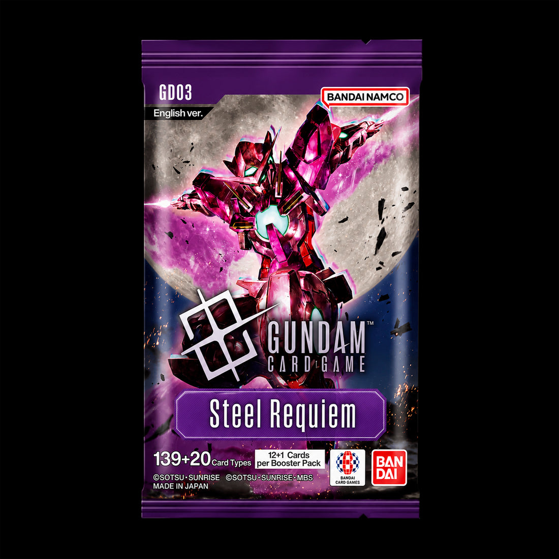 GUNDAM TCG: BOOSTER PACK - STEEL REQUIEM - (GD03)
