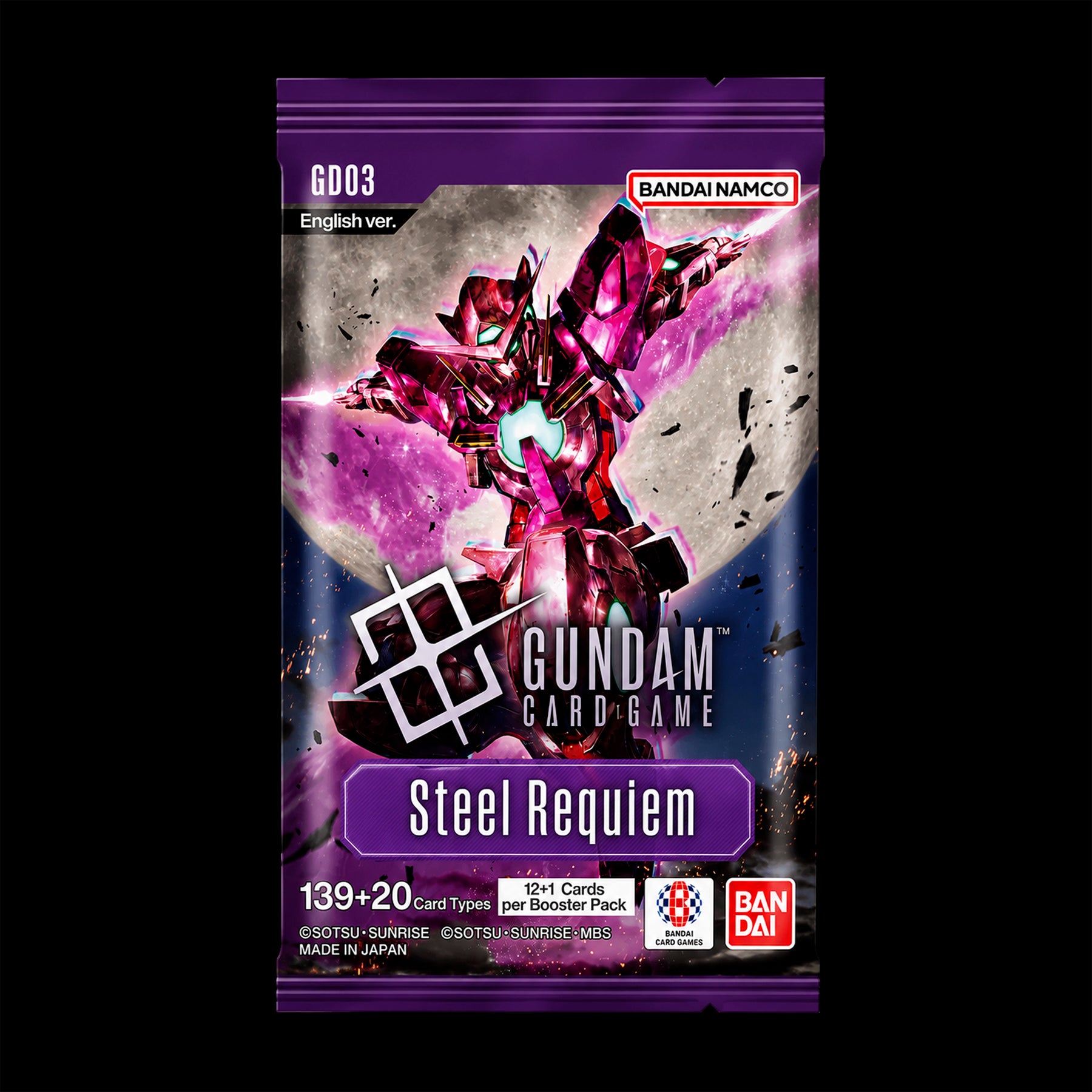 GUNDAM TCG: BOOSTER PACK - STEEL REQUIEM - (GD03)