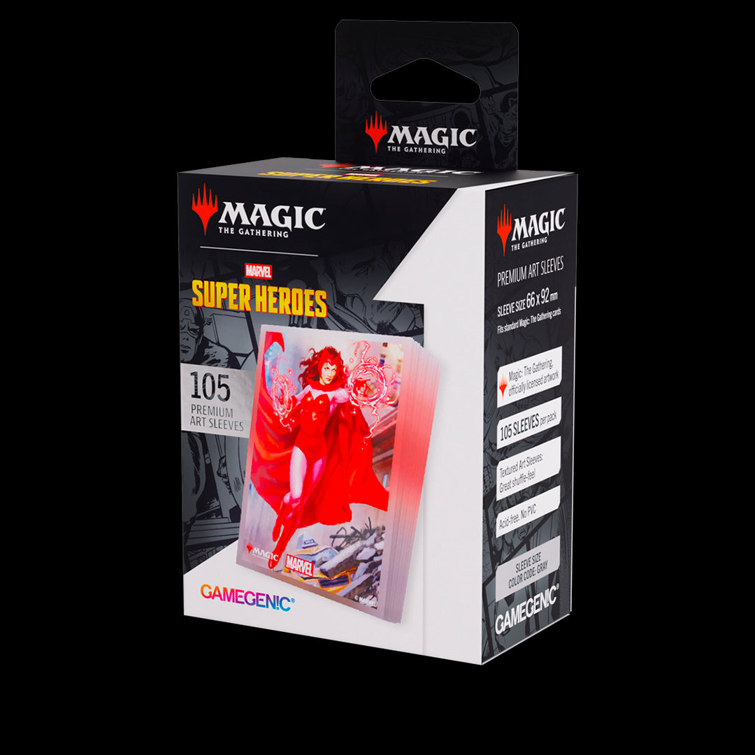 GAMEGENIC: MTG Marvel SH Art Sleeves The Scarlet Witch