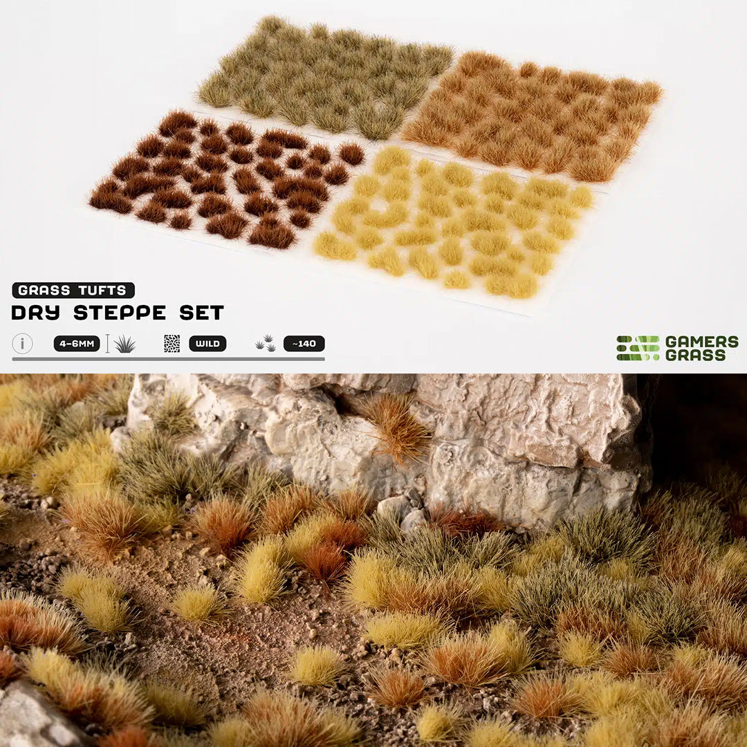 Set Dry Steppe - Wild Tufts